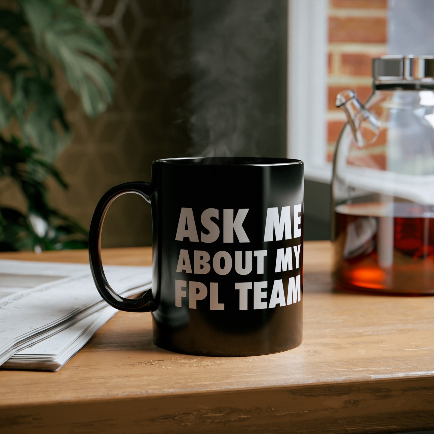 Ask Me Mug